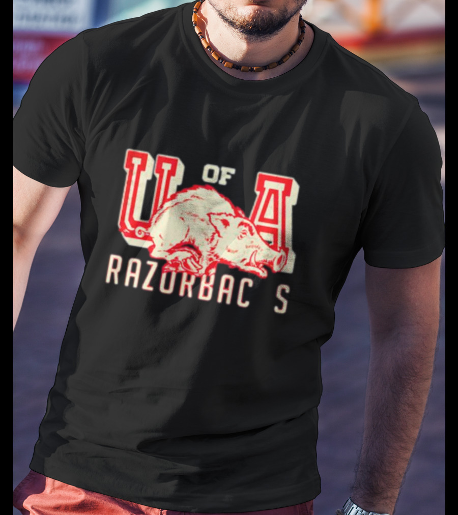 Arkansas Razorbacks UA Razorbacks USA T-Shirt