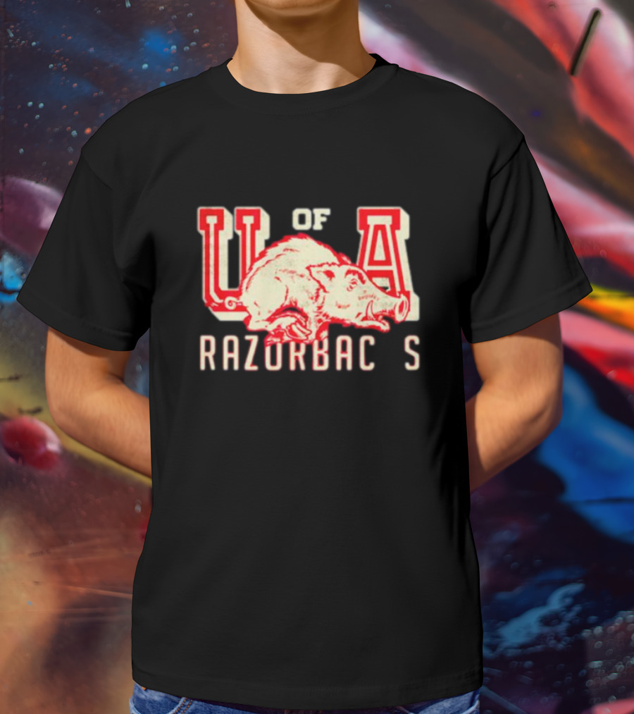 Arkansas Razorbacks UA Razorbacks USA T-Shirt