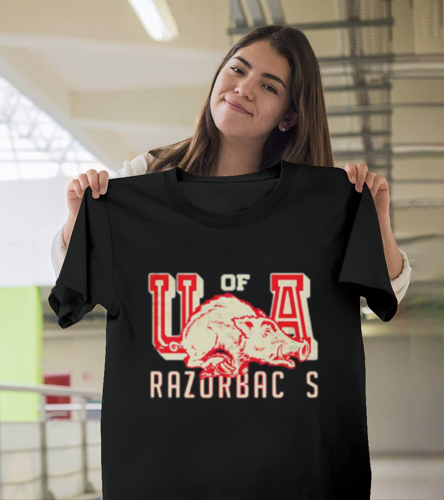 Arkansas Razorbacks UA Razorbacks USA T-Shirt
