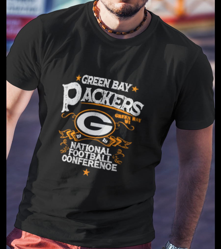 Green Bay Packers National Football Conference 1919 Green Bay WI T-Shirt