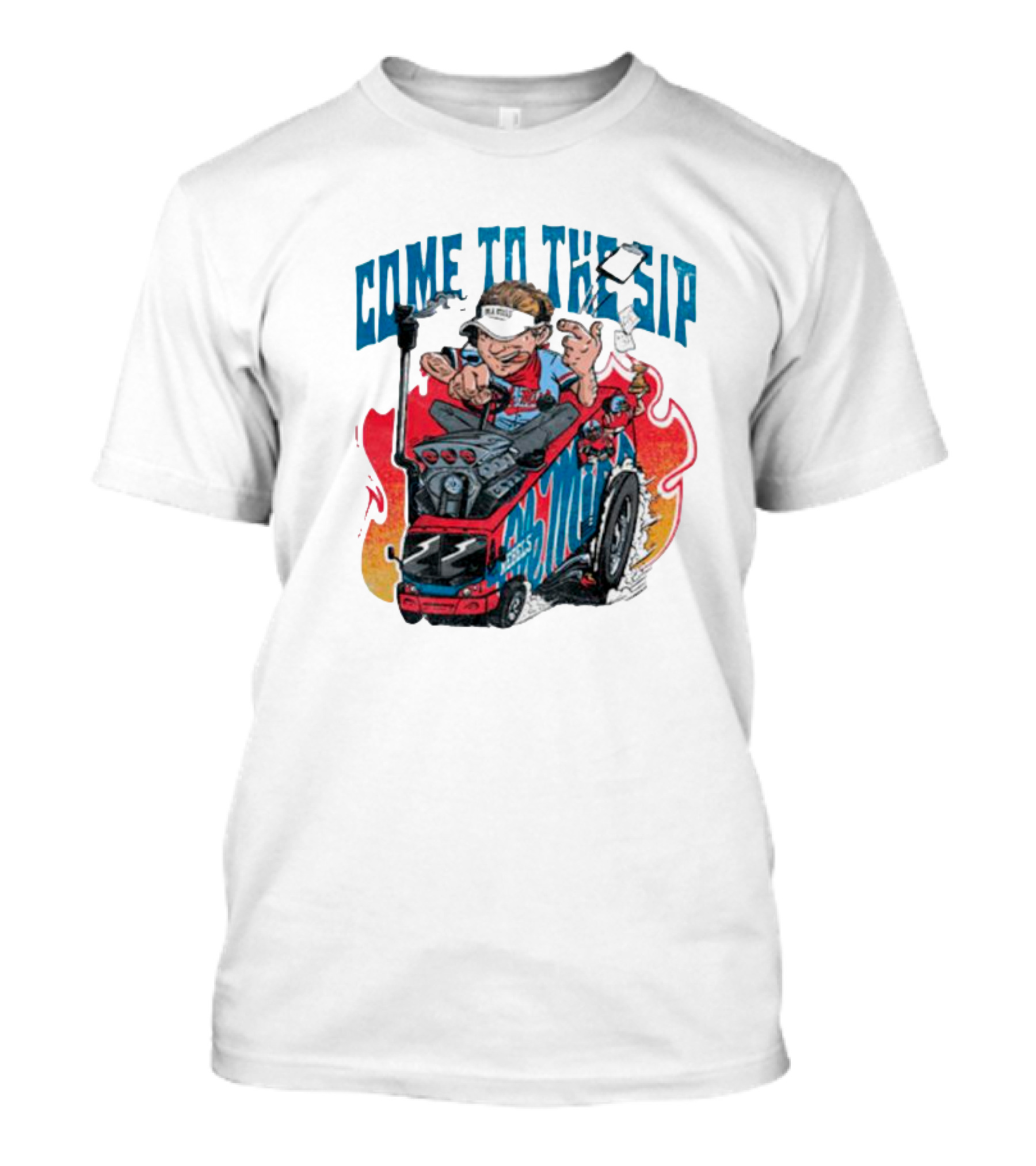 Come To The Sip Ole Miss Rebels All Aboard The Lane Train T-Shirt