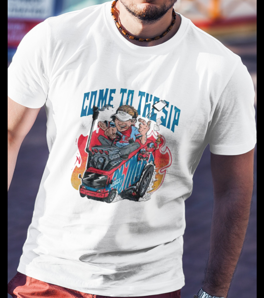 Come To The Sip Ole Miss Rebels All Aboard The Lane Train T-Shirt