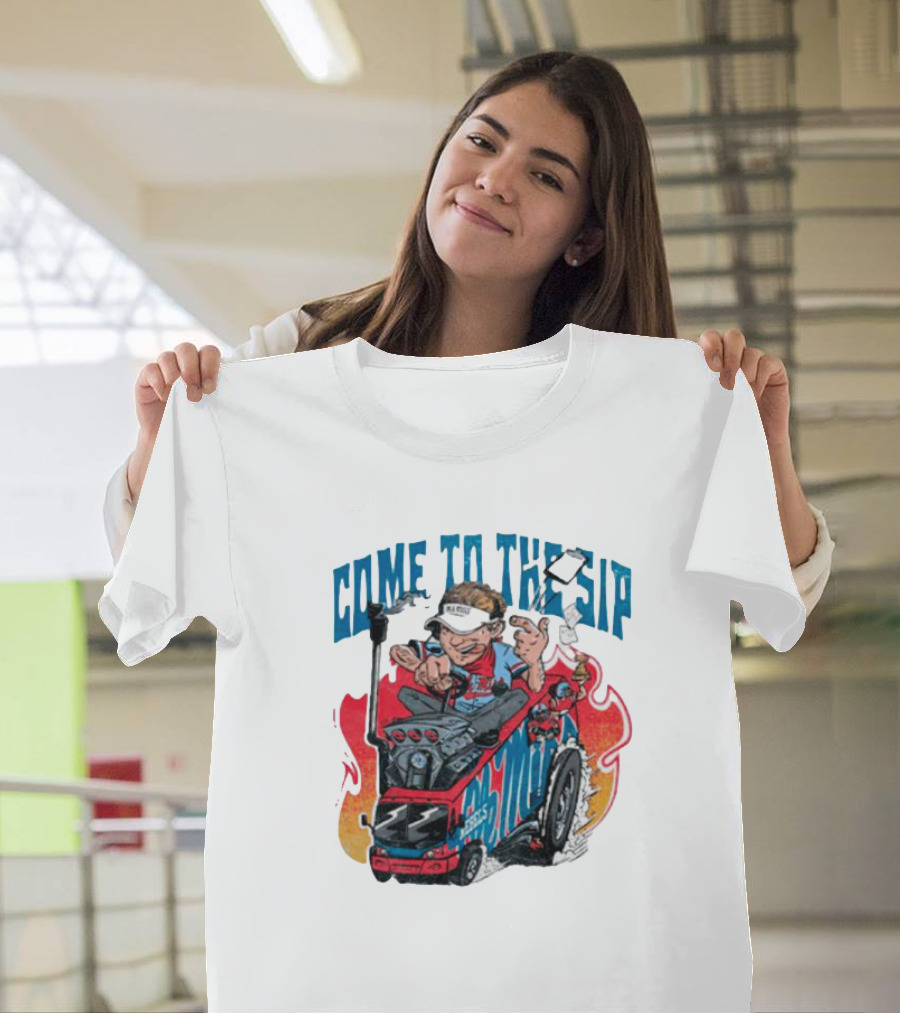 Come To The Sip Ole Miss Rebels All Aboard The Lane Train T-Shirt