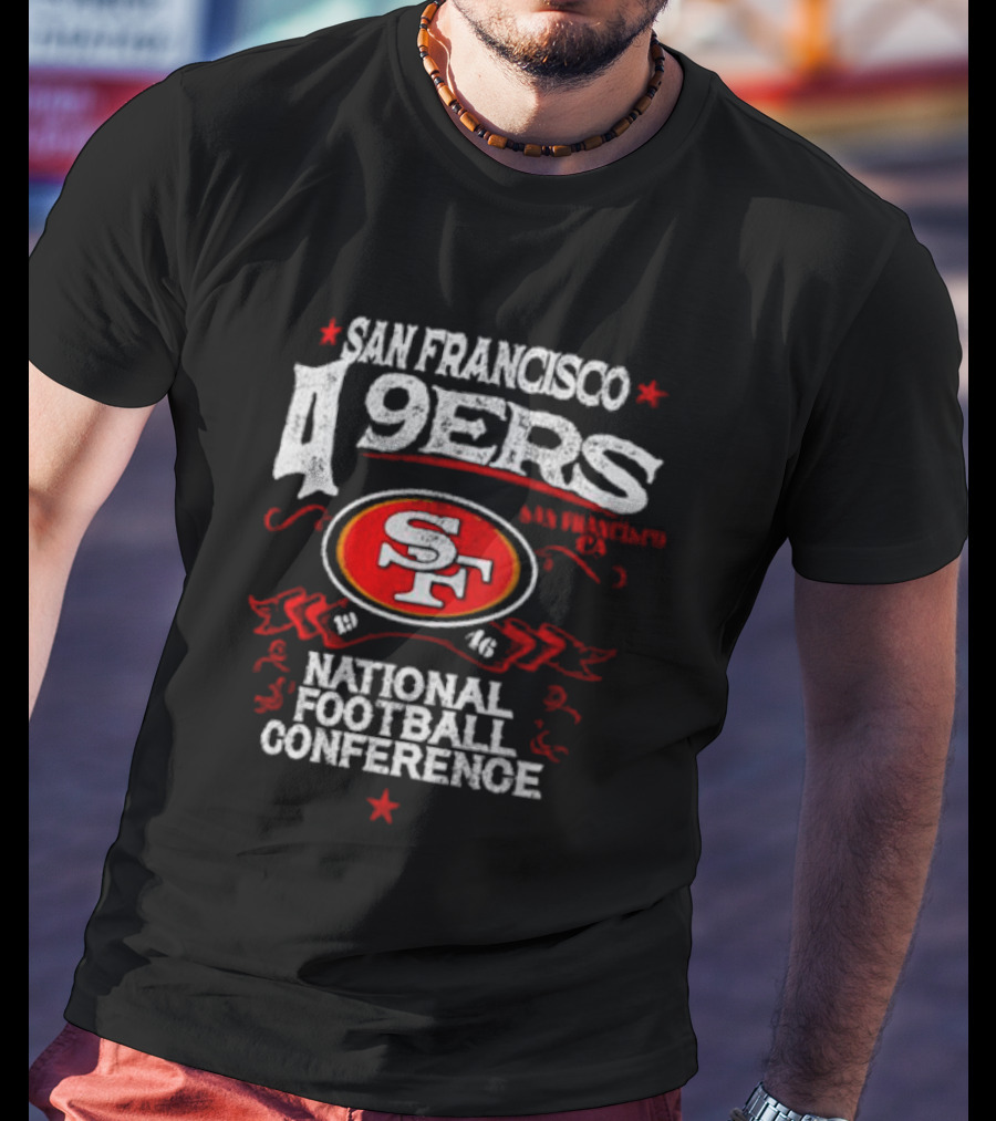San Francisco 49ers SF 1946 National Football Conference T-Shirt