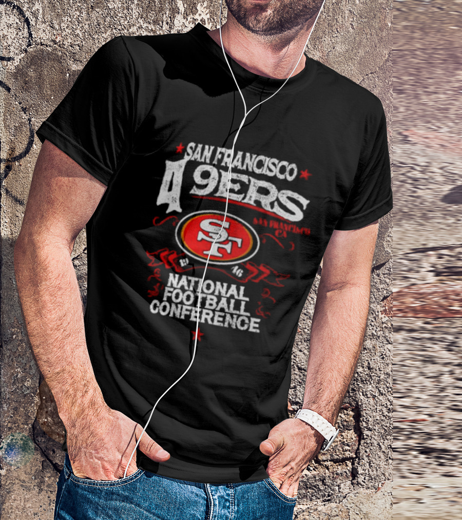 San Francisco 49ers SF 1946 National Football Conference T-Shirt