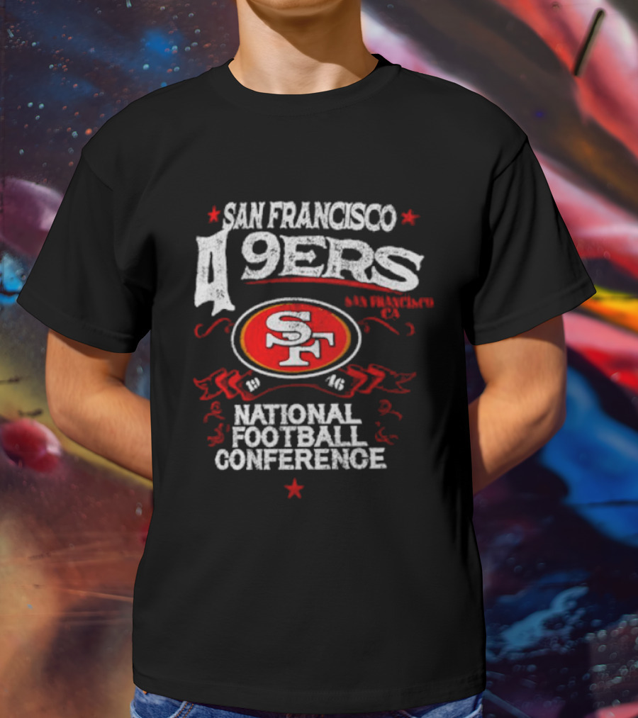 San Francisco 49ers SF 1946 National Football Conference T-Shirt