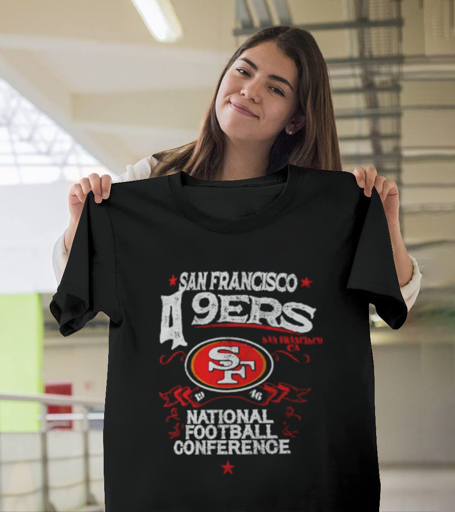 San Francisco 49ers SF 1946 National Football Conference T-Shirt