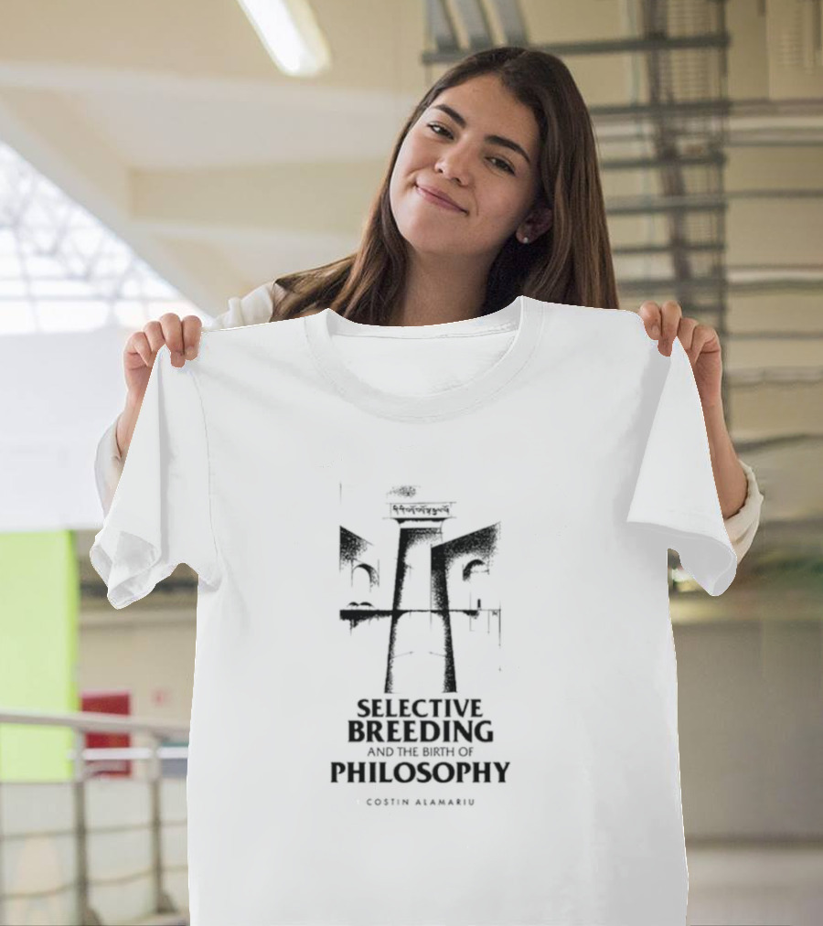 Selective Breeding And The Birth Of Philosophy Costin Alamariu Architectural Pillar Structure T-Shirt