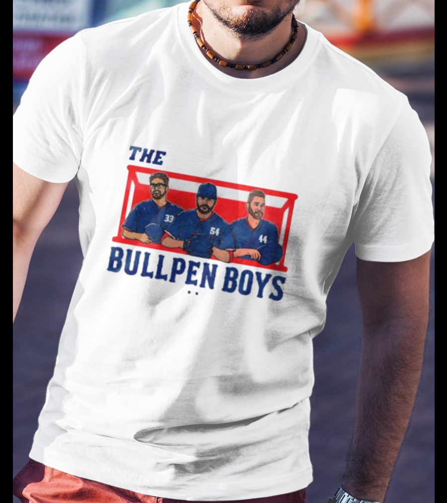 THE TEXAS RANGERS BULLPEN BOYS 33 54 44 T-Shirt