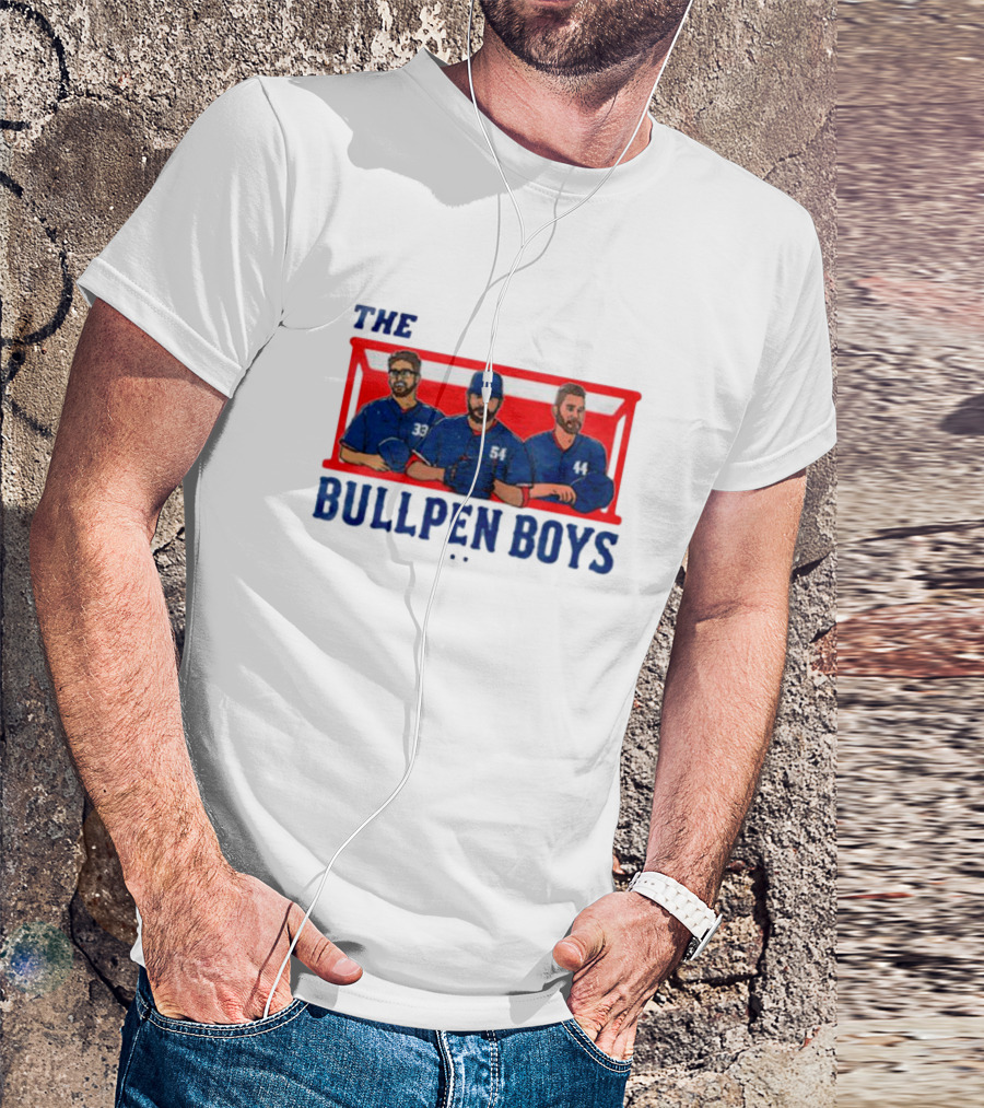 THE TEXAS RANGERS BULLPEN BOYS 33 54 44 T-Shirt