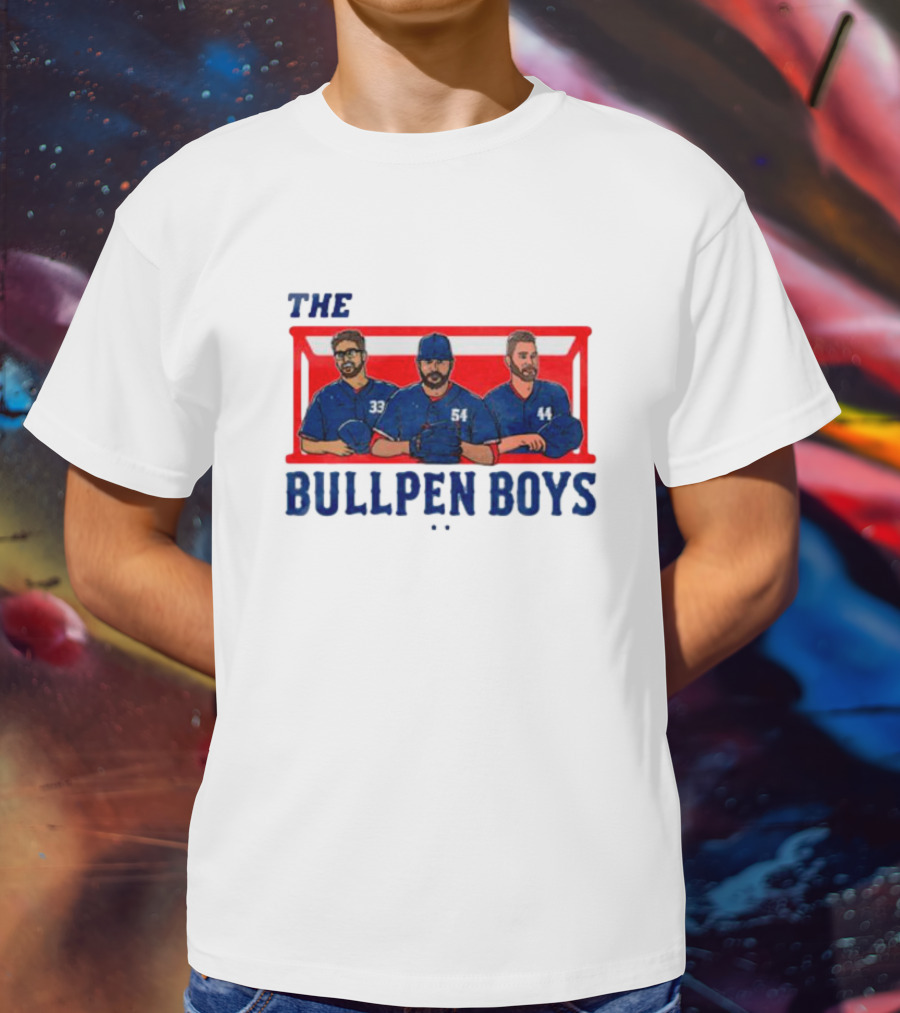 THE TEXAS RANGERS BULLPEN BOYS 33 54 44 T-Shirt