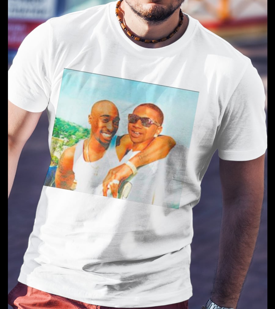 Tupac X Lil B Friendship Vibes T-Shirt
