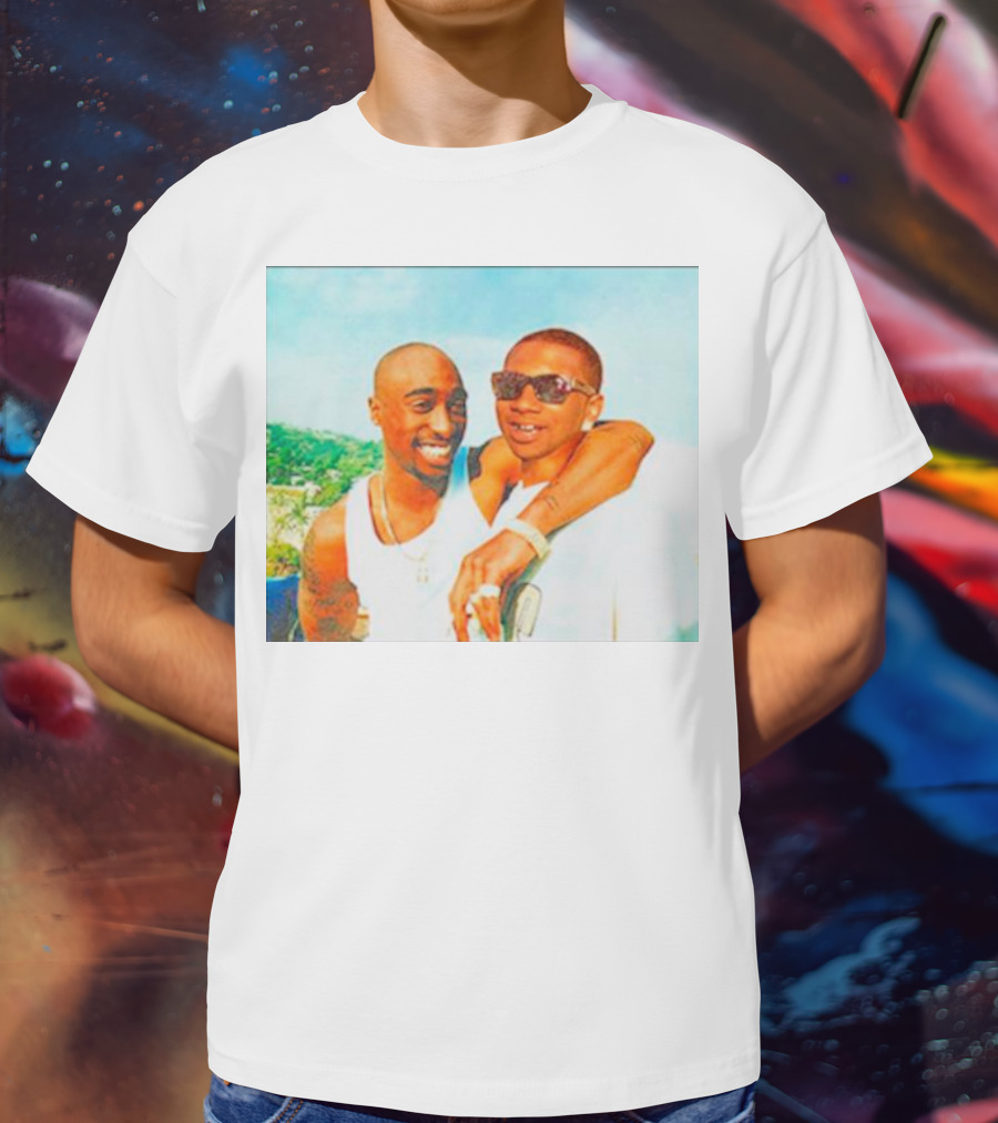 Tupac X Lil B Friendship Vibes T-Shirt