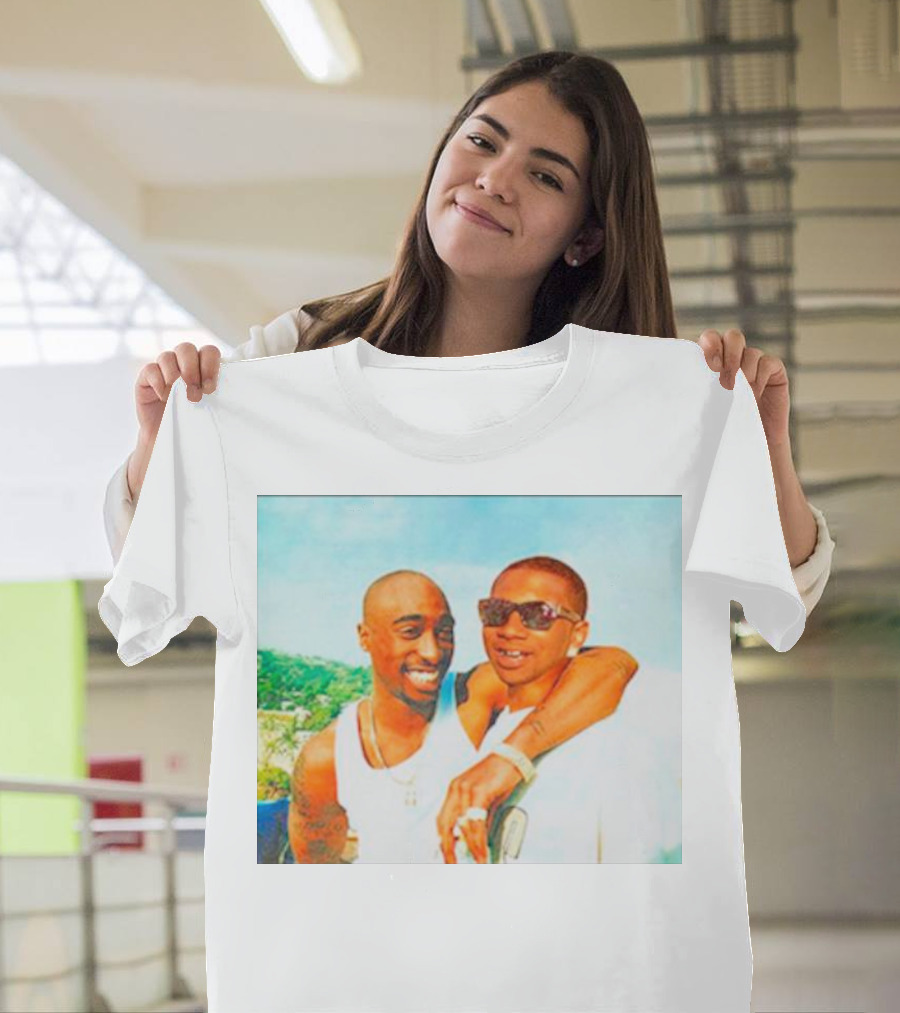 Tupac X Lil B Friendship Vibes T-Shirt