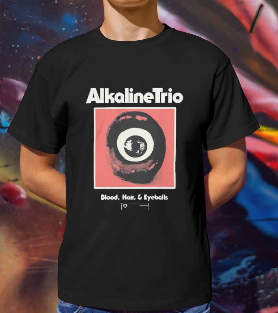 Alkaline Trio Blood Eye Lips Iconic T-Shirt
