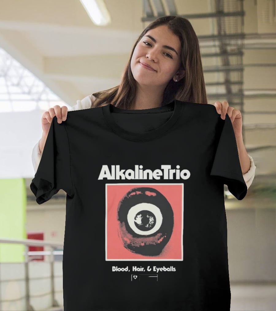 Alkaline Trio Blood Eye Lips Iconic T-Shirt