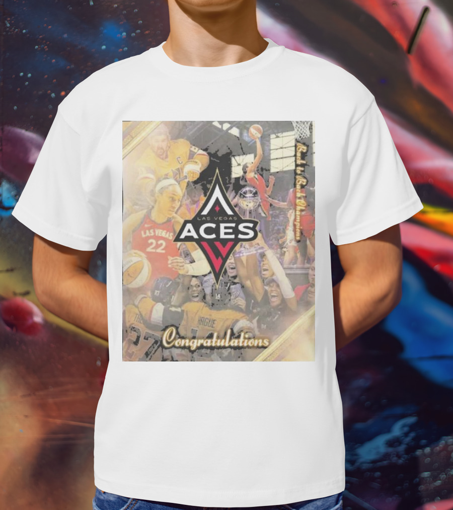 Las Vegas Aces Congratulations Raise The Stakes Basketball T-Shirt