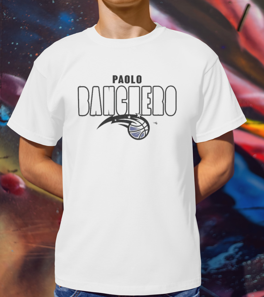 Paolo Banchero Orlando Magic Retro Basketball T-Shirt
