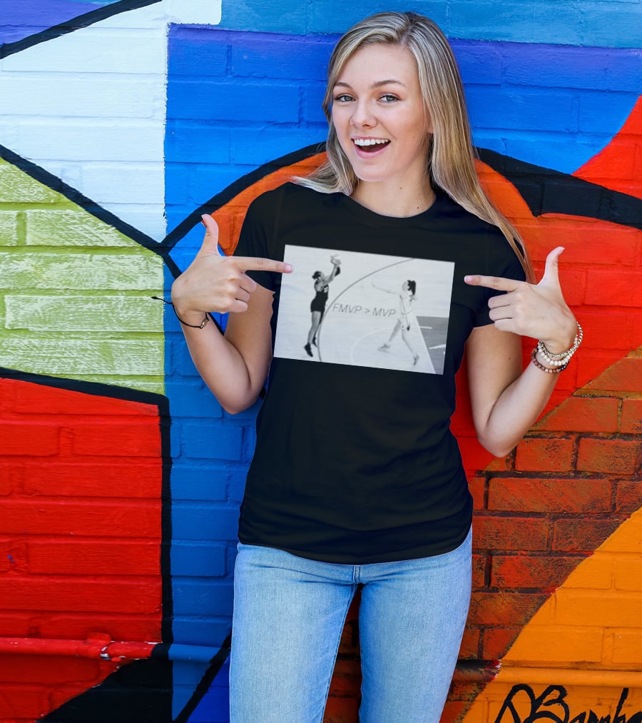 A’ja Wilson FMVP > MVP Basketball T-Shirt