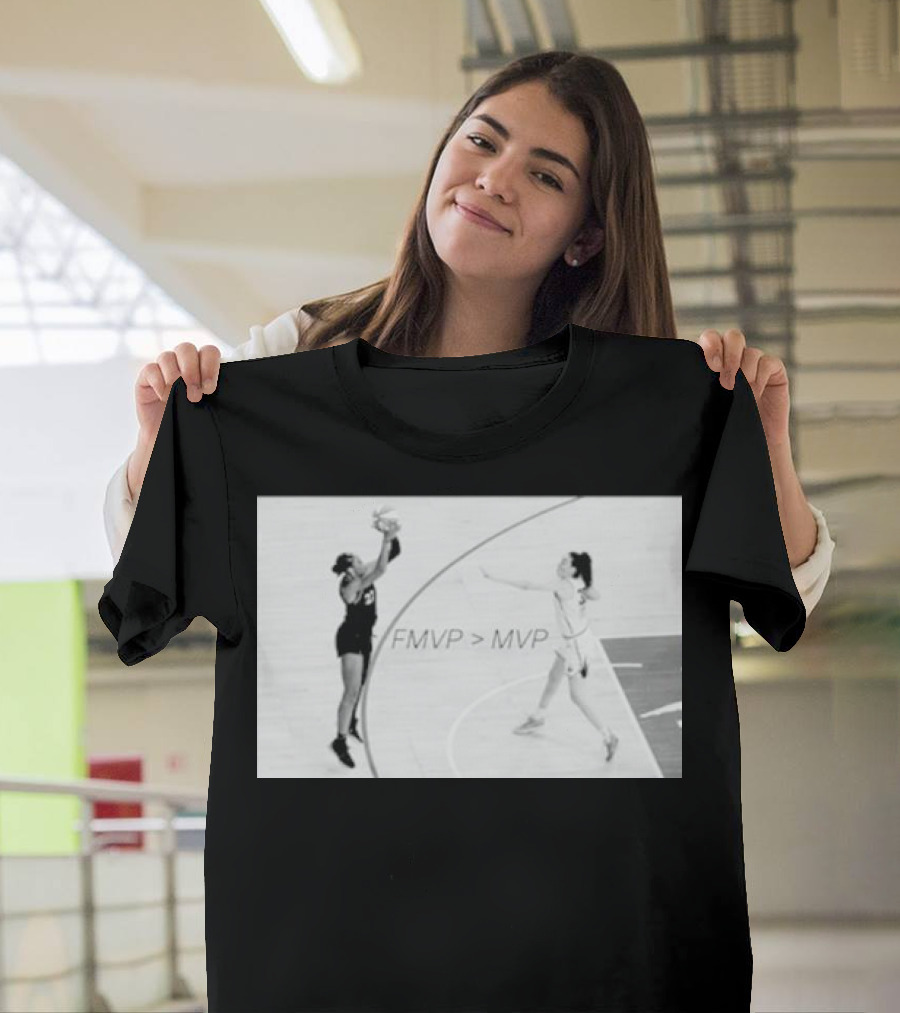 A’ja Wilson FMVP > MVP Basketball T-Shirt