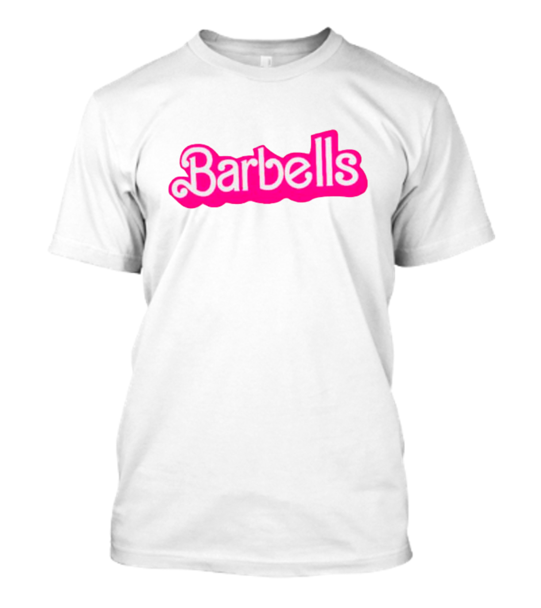 Barbells Barbie Vintage Gym Fitness T-Shirt