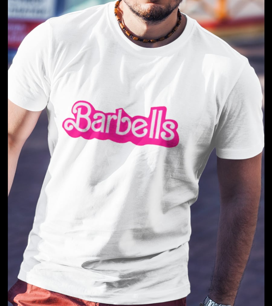 Barbells Barbie Vintage Gym Fitness T-Shirt