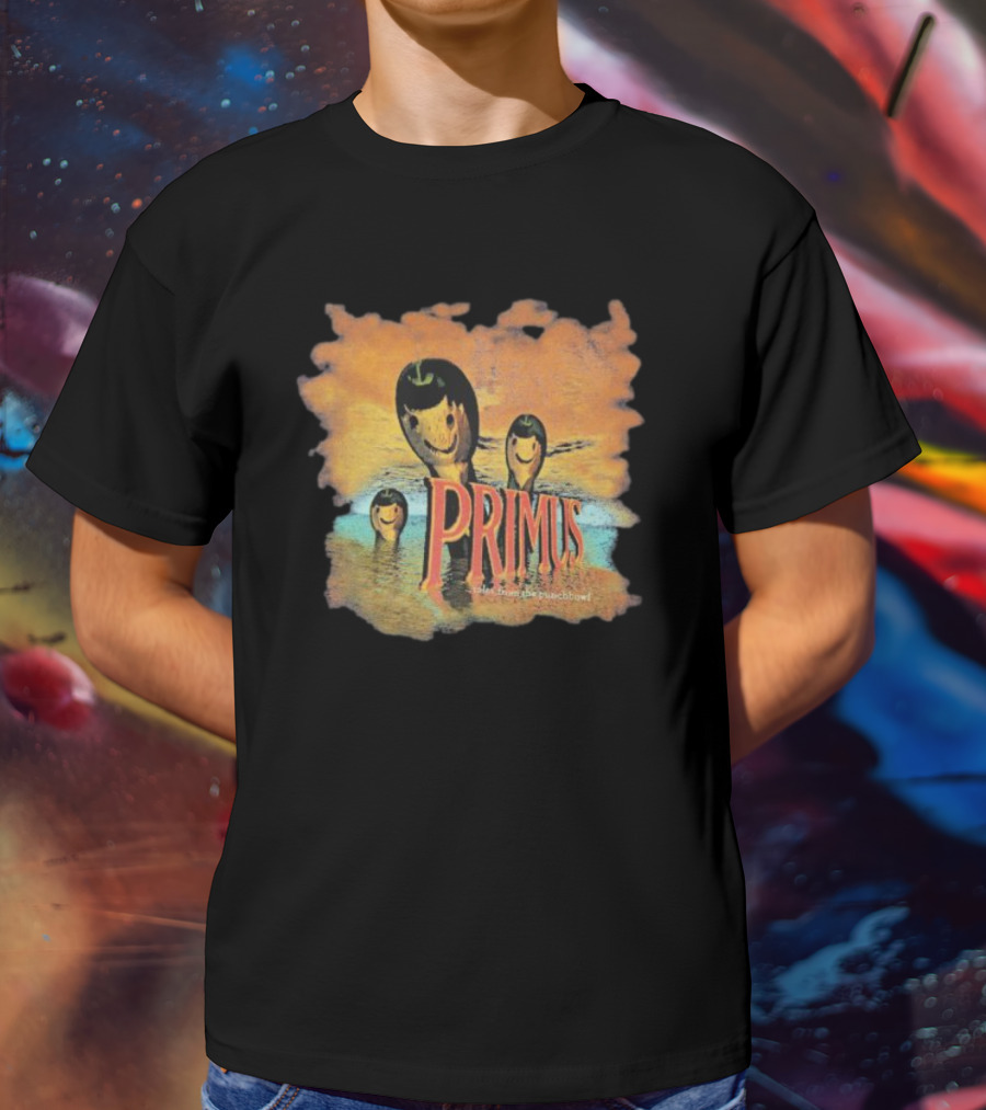 PRIMUS Tales From The Punchbowl Album Cover T-Shirt