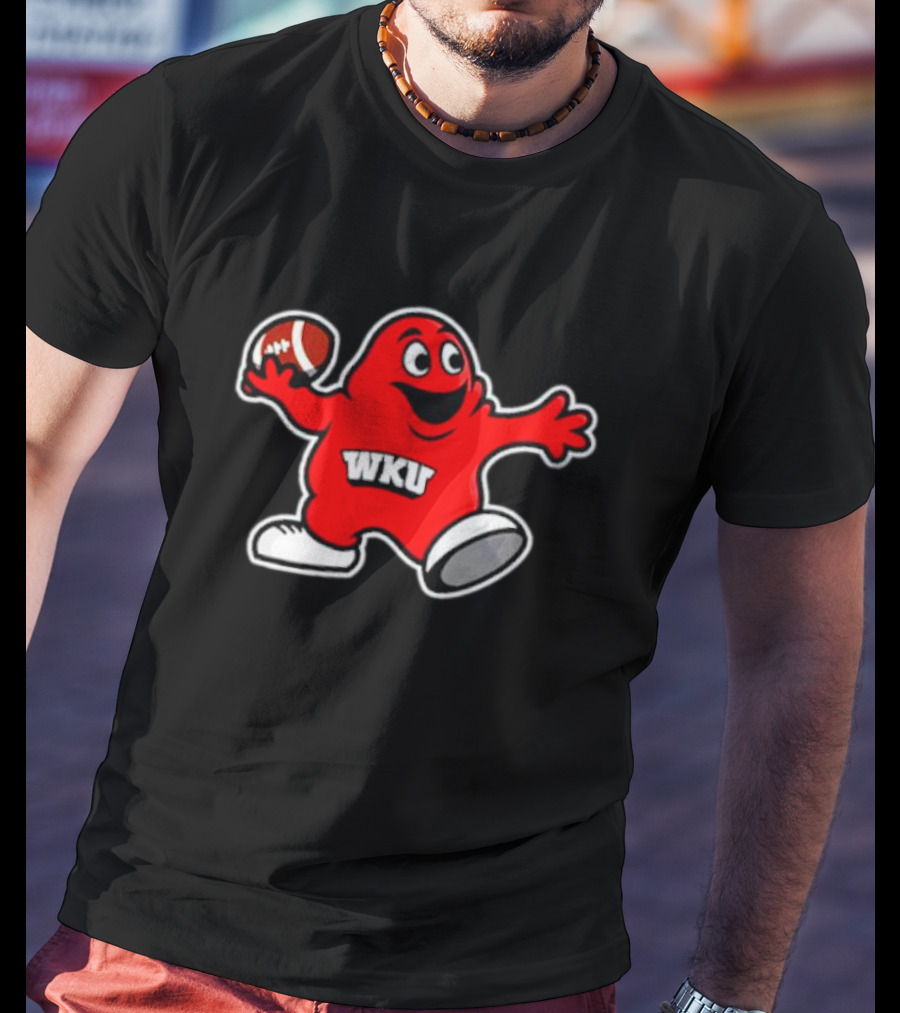 WKU Big Red Football Quarterback Mascot T-Shirt