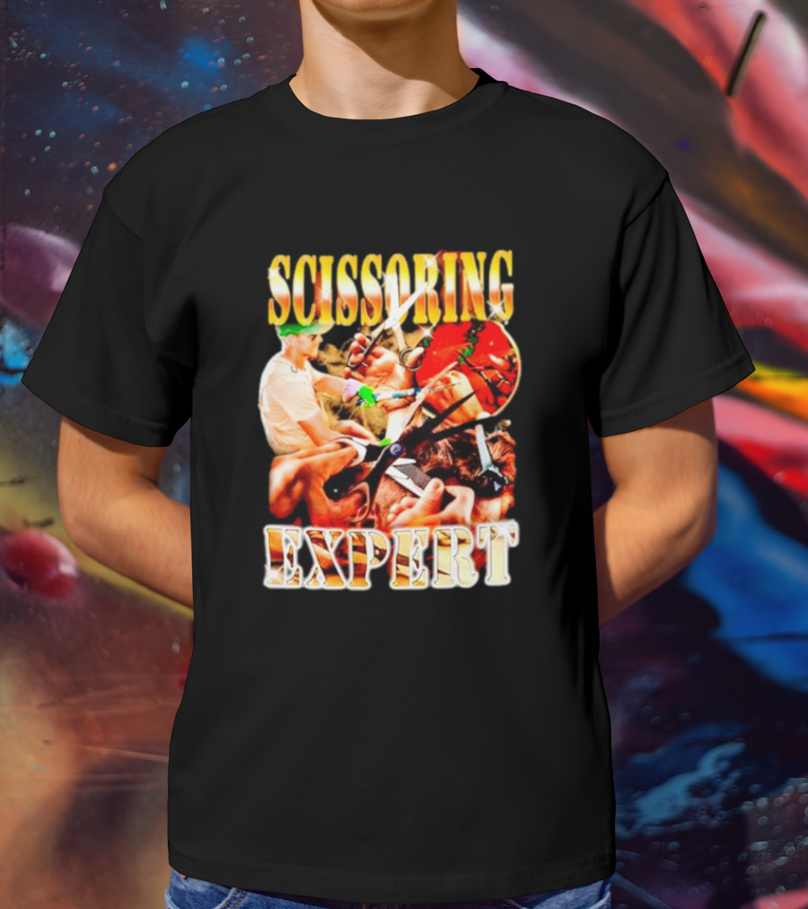 Scissoring Expert Hair Style Mastery T-Shirt