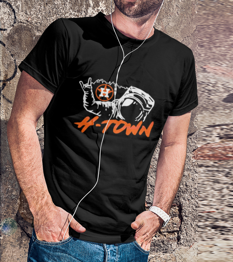 Houston Astros Baseball H-Town T-Shirt