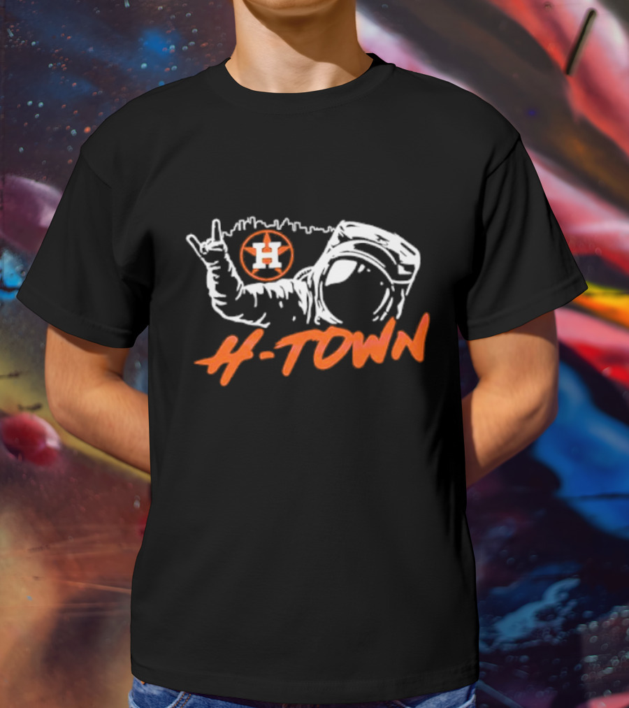 Houston Astros Baseball H-Town T-Shirt