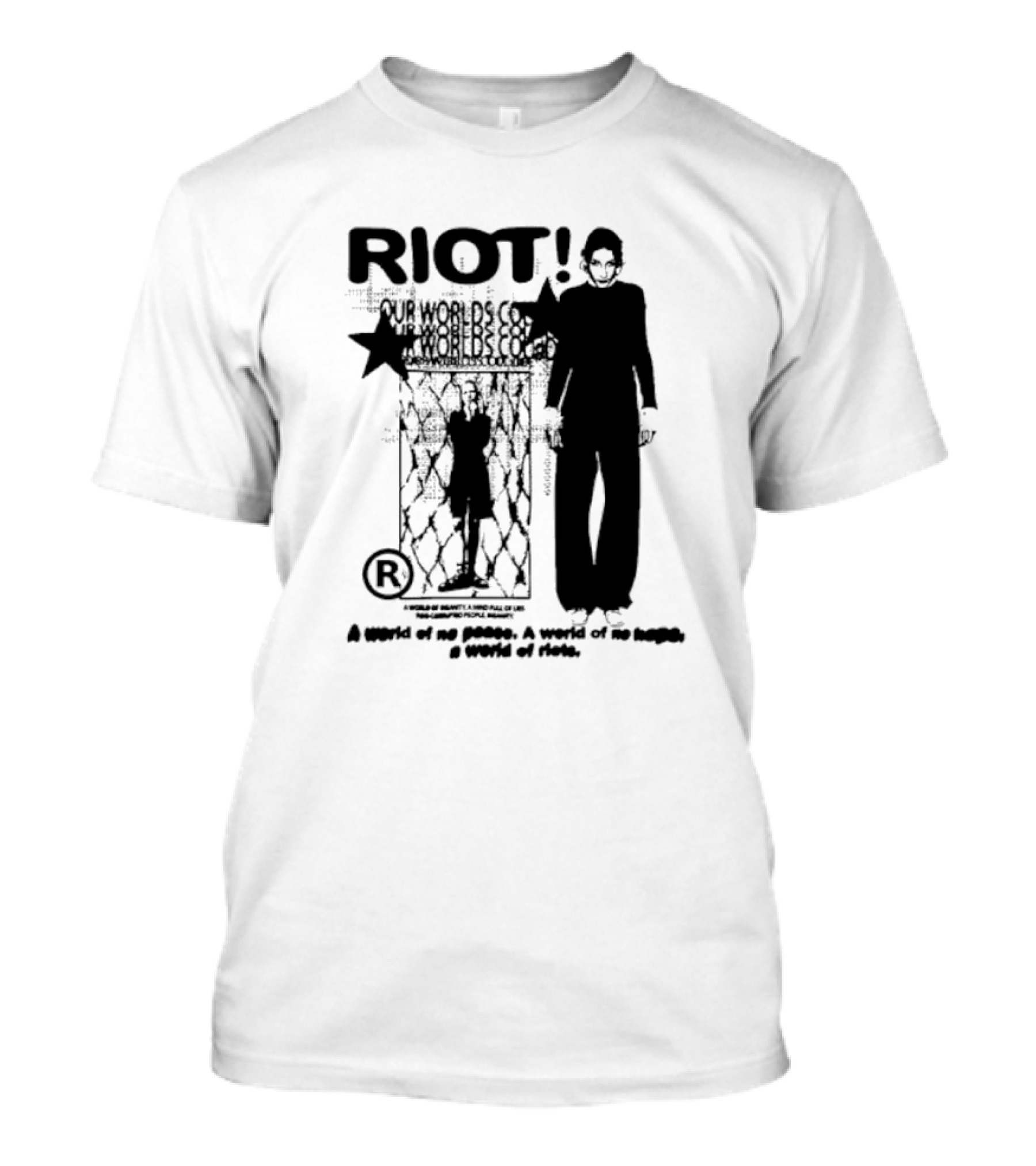 RIOT Our Worlds Could No Peace No Hope T-Shirt