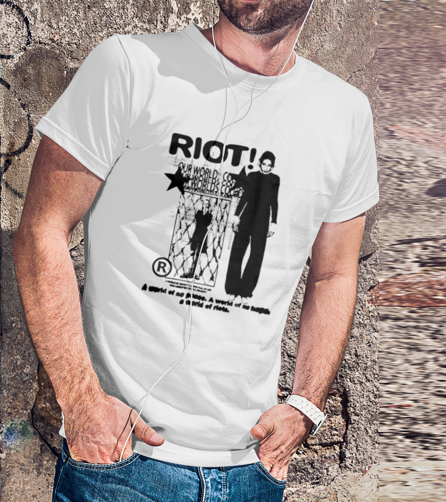 RIOT Our Worlds Could No Peace No Hope T-Shirt