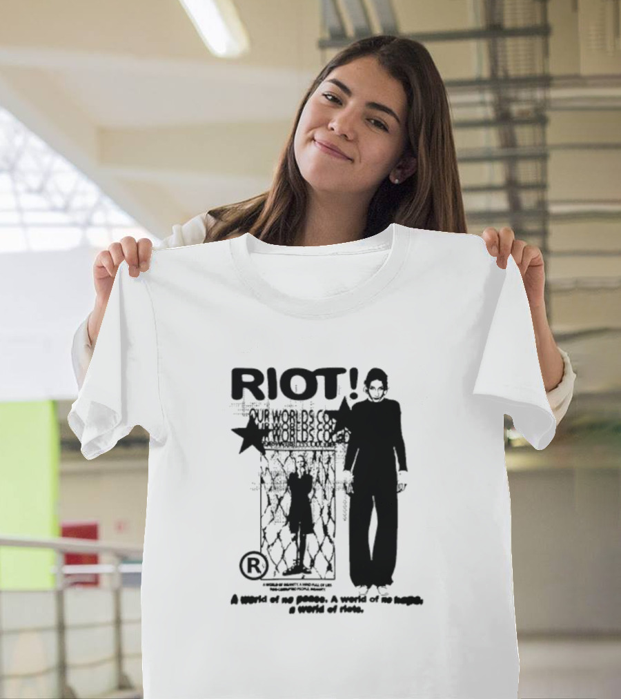 RIOT Our Worlds Could No Peace No Hope T-Shirt