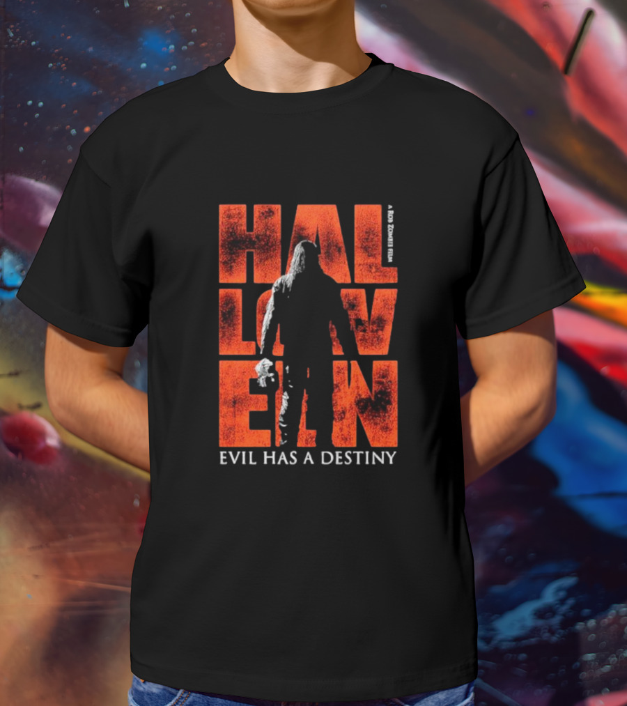 Rob Zombie Halloween Evil Has A Destiny Iconic Horror T-Shirt