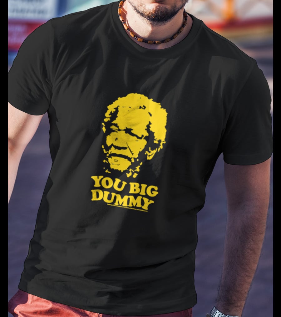Sanford And Son You Big Dummy Iconic Catchphrase Yellow T-Shirt