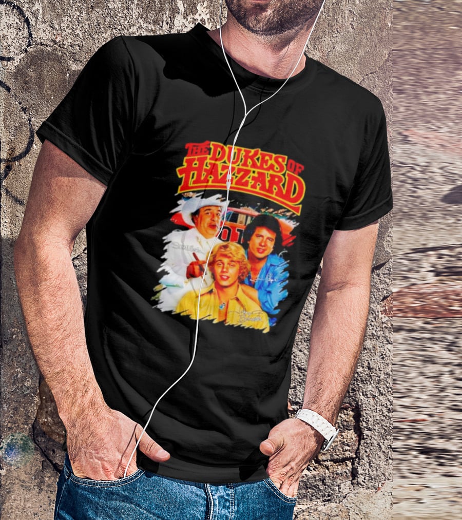 The Dukes Of Hazzard 01 Cast Signature T-Shirt