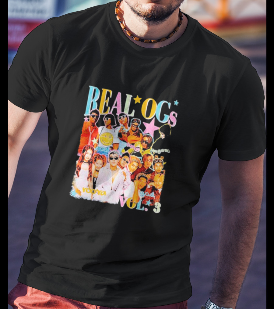 REAL OGs Vol. 3 Vintage Throwback Iconic Characters And Stars T-Shirt