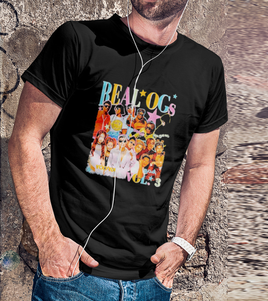 REAL OGs Vol. 3 Vintage Throwback Iconic Characters And Stars T-Shirt