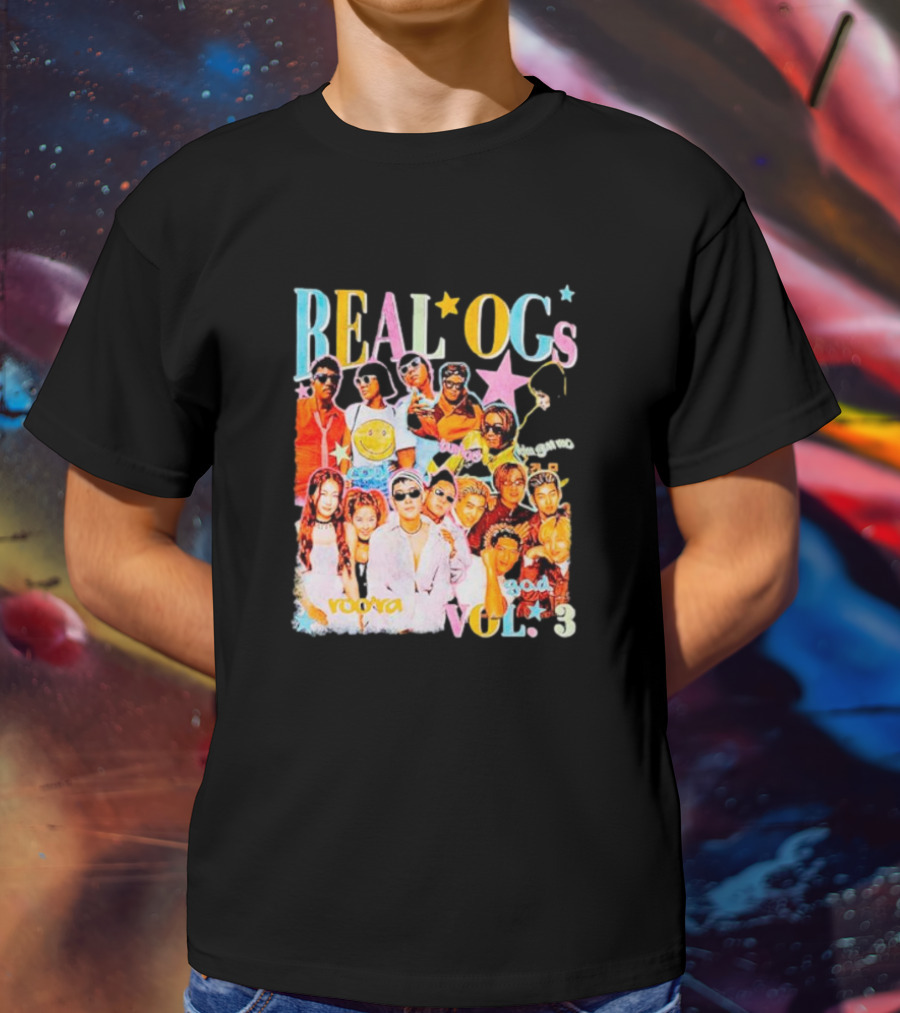 REAL OGs Vol. 3 Vintage Throwback Iconic Characters And Stars T-Shirt