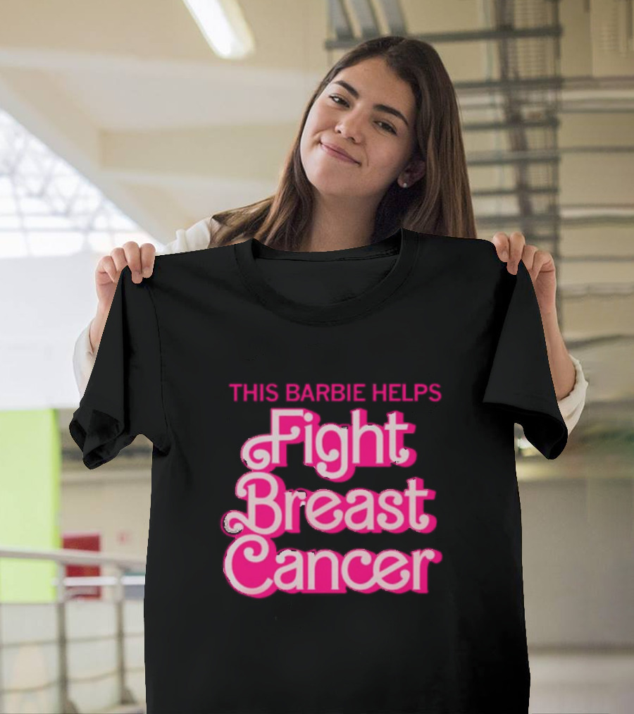 This Barbie Helps Fight Breast Cancer T-Shirt