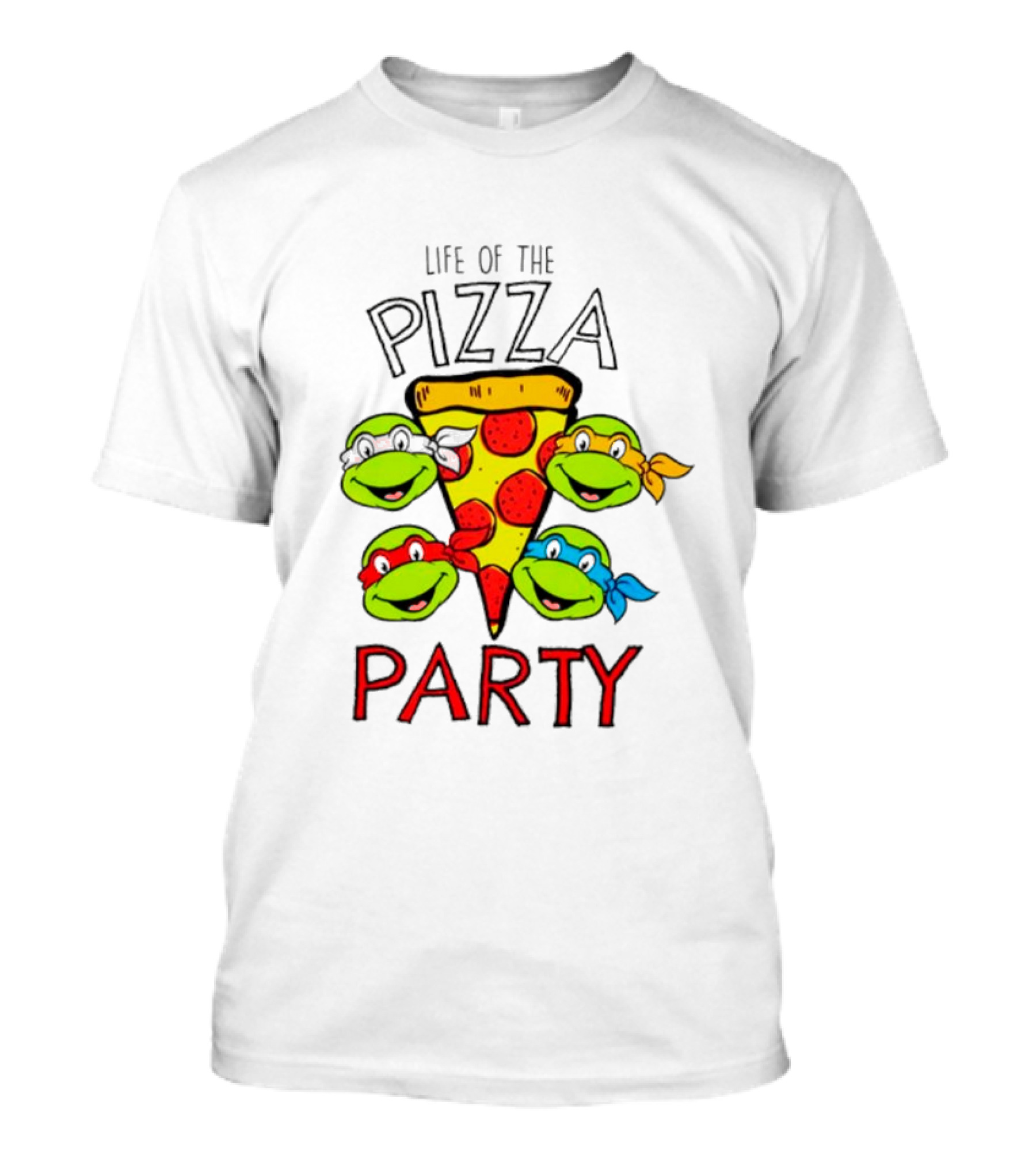 Life Of The Pizza Party Teenage Mutant Ninja Turtles Boys T-Shirt