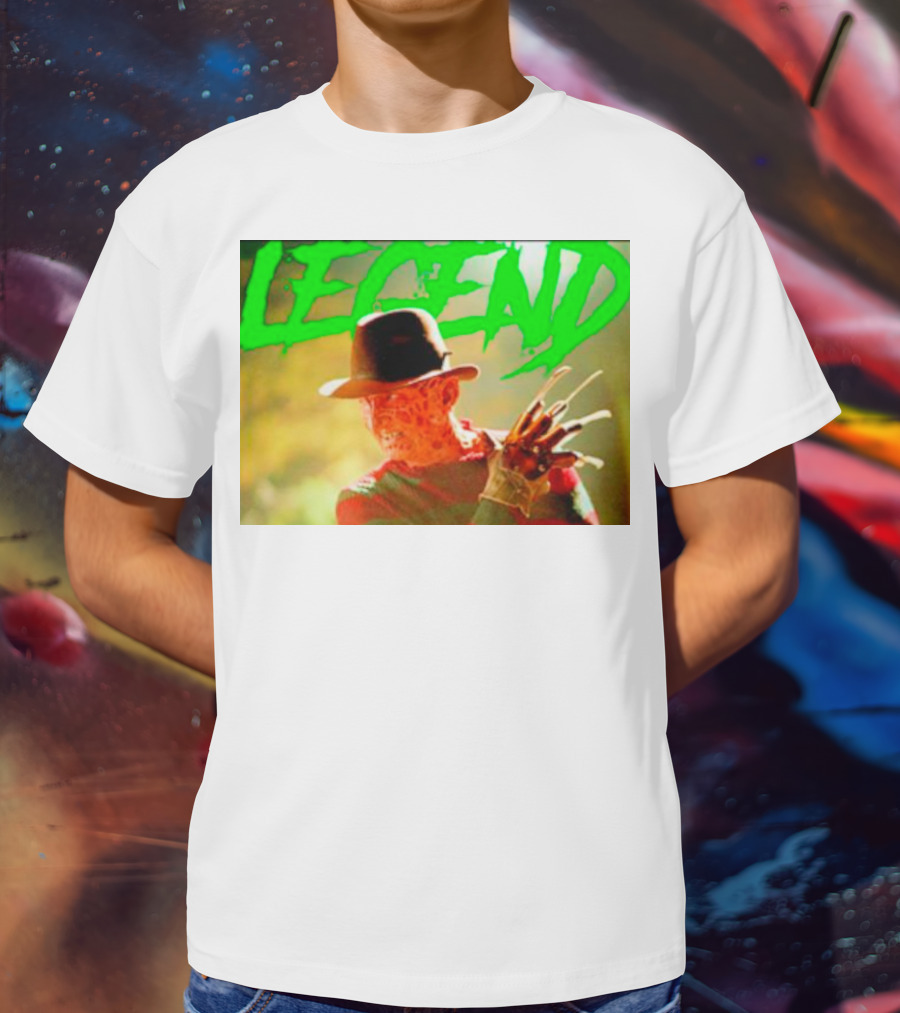 Freddy Krueger Legend Spooky Legends T-Shirt