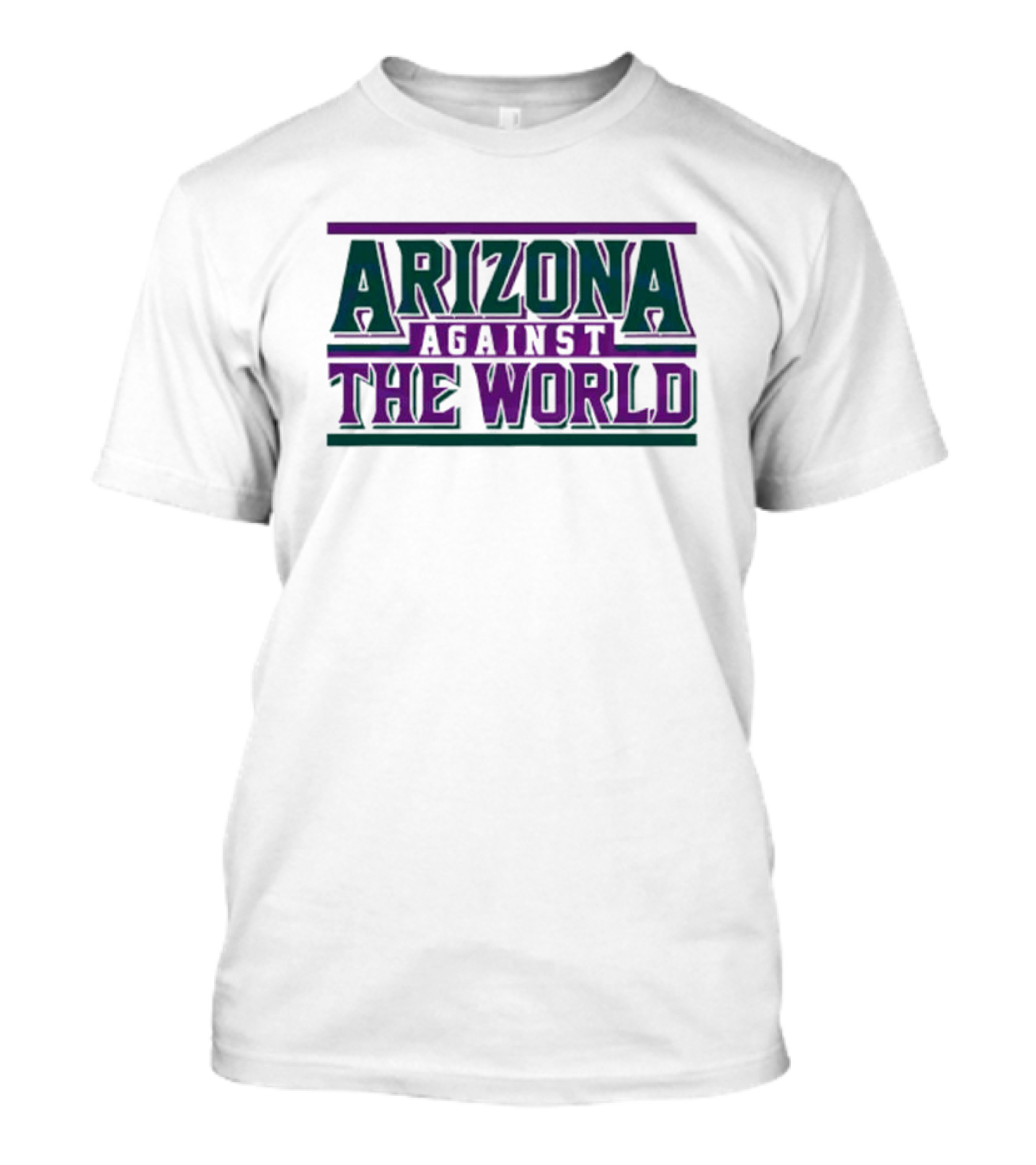Arizona Against The World Vintage Style Retro T-Shirt