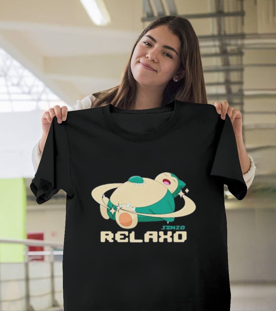 Day Dreamer Jinzo Relaxo Pokemon Snorlax T-Shirt