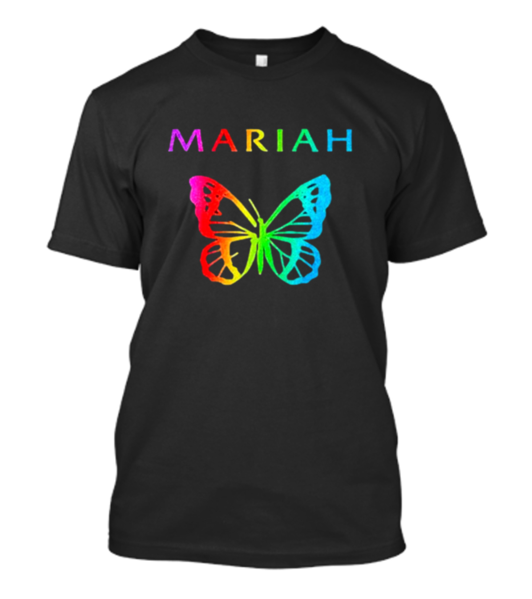 Mariah Carey Rainbow Butterfly Pride T-Shirt