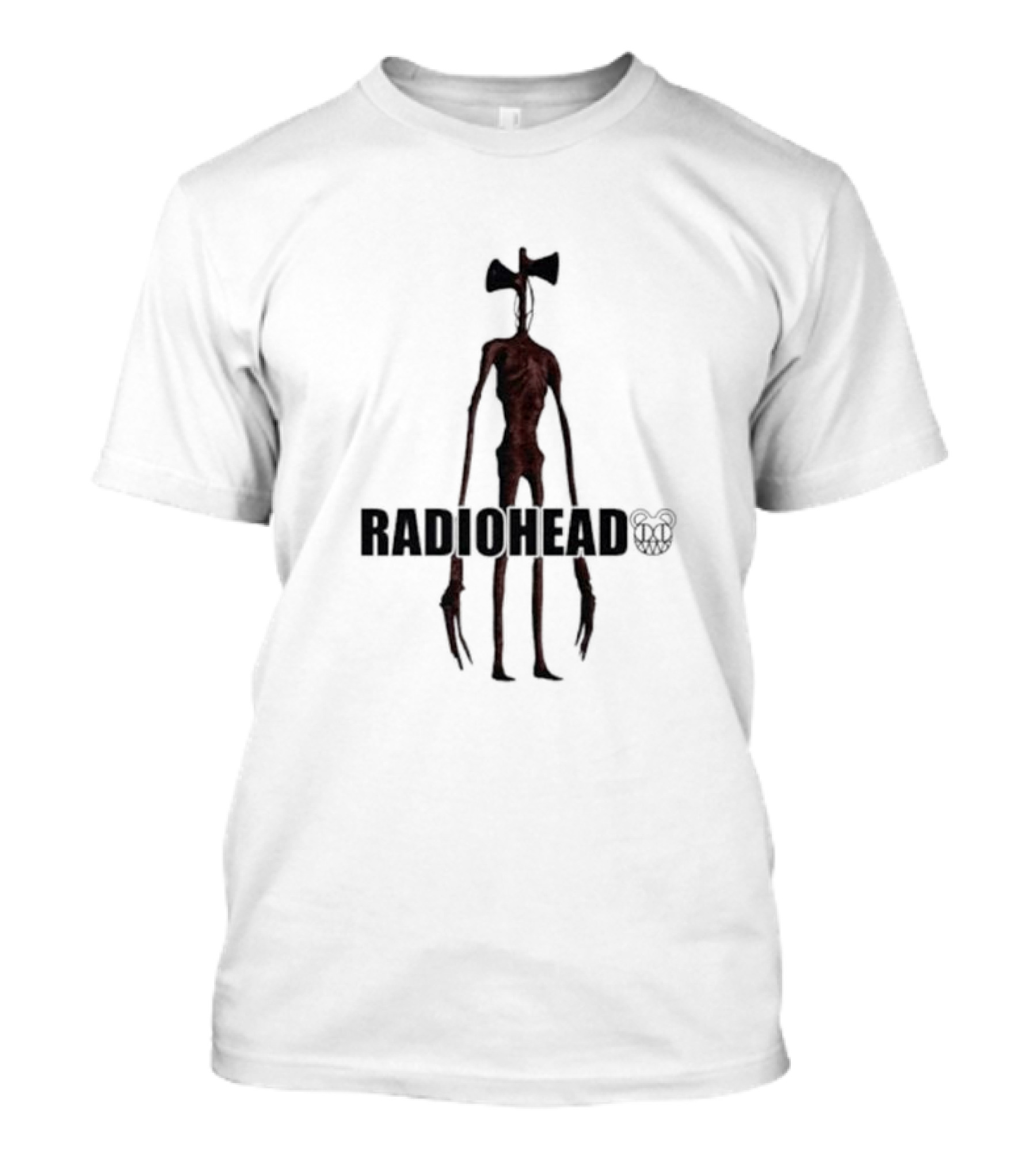 RADIOHEAD Alien Creature Illustration Band T-Shirt