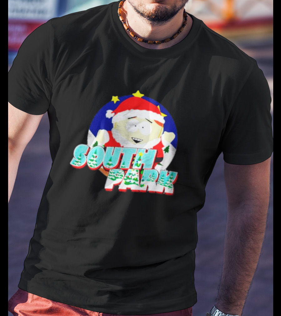 South Park Cartman Santa Christmas Character Christmas T-Shirt