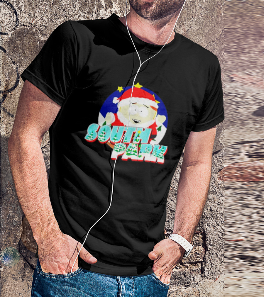 South Park Cartman Santa Christmas Character Christmas T-Shirt
