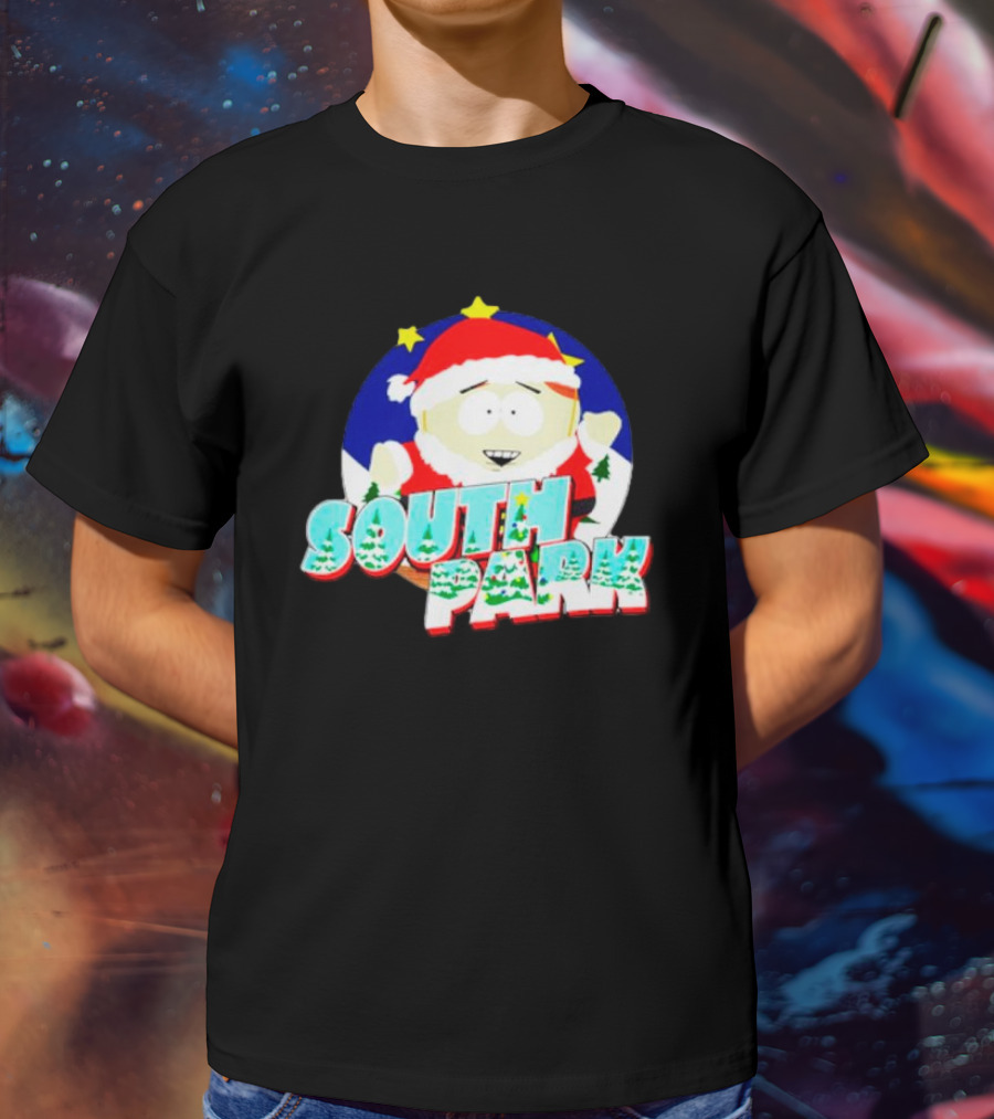 South Park Cartman Santa Christmas Character Christmas T-Shirt